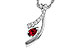 B283-87826: NECKLACE .21 RUBY .38 TGW (5x3 RUBY)