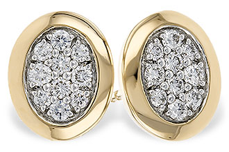 B283-88753: EARRINGS .39 TW