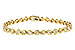 B283-89708: BRACELET 2.15 TW FANCY CUT DIAMONDS