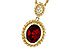 B284-73317: NECKLACE 2.10 GARNET 2.12 TGW (9x7MM GAR)