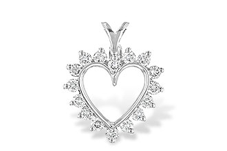 C015-66998: HEART PENDANT .45 TW