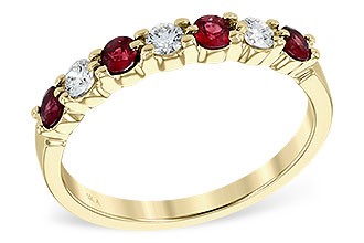 C194-80589: LDS WED RG .35 RUBY .55 TGW