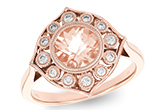 C197-49662: LDS RG .90 MORGANITE 1.05 TW