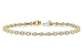 C197-54198: BRACELET 2.22 YELLOW DIA 3.04 TW