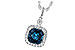 C198-37826: NECK 1.63 LONDON BLUE TOPAZ 1.80 TGW (7MM LBT)