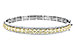 C198-39671: BANGLE 4.20 YELLOW DIAS 5.63 TW