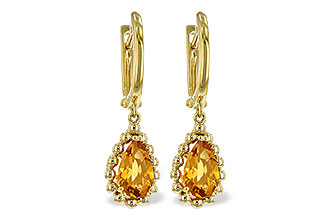 C198-40617: EARR 1.40 CITRINE TW