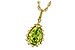 C198-40626: NECKLACE 1.30 CT PERIDOT