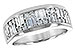C198-45126: LDS WED RG .74 BAG 1.00 TW