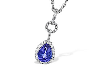 C199-34189: NECK .95 TANZANITE 1.14 TGW