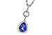 C199-34189: NECK .95 TANZANITE 1.14 TGW