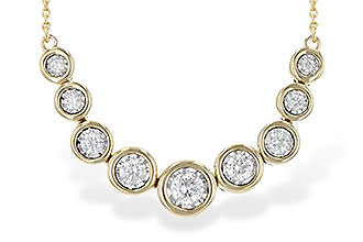 C199-34226: NECKLACE .50 TW