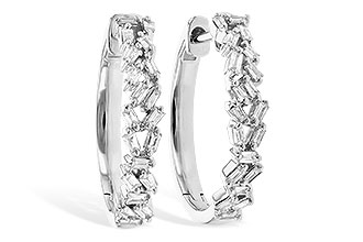 C282-03344: EARR .26 TW BAGUETTES
