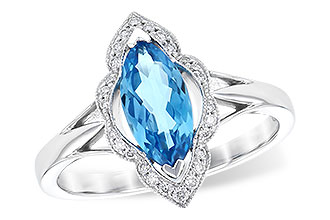 C282-06989: LDS RG 1.26 BLUE TOPAZ 1.37 TGW