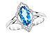 C282-06989: LDS RG 1.26 BLUE TOPAZ 1.37 TGW