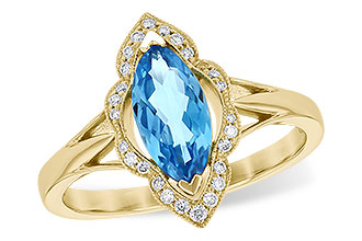 C282-06989: LDS RG 1.26 BLUE TOPAZ 1.37 TGW