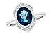 C282-07880: LDS RG 1.86 LONDON BLUE TOPAZ 2.00 TGW