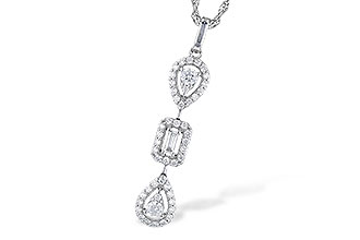 C282-08744: NECK .04 BAGUETTE .36 TW