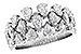 C282-99662: LDS DIA WED RG 1.85 TW FANCY CUT DIAS