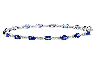 C283-84271: BRACELET 4.92 SAPPHIRE 5.24 TGW (7")