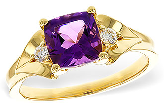 C283-88753: LDS RG 1.35 AMETHYST 1.44 TGW (7MM AMY)