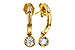 C283-88780: EARRINGS .10 TW
