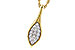 C283-88817: NECKLACE .20 TW