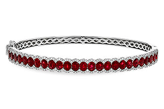 C283-89644: BANGLE 5.04 TW RUBY 5.60 TGW