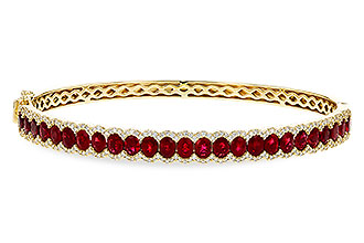 C283-89644: BANGLE 5.04 TW RUBY 5.60 TGW