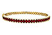 C283-89644: BANGLE 5.04 TW RUBY 5.60 TGW