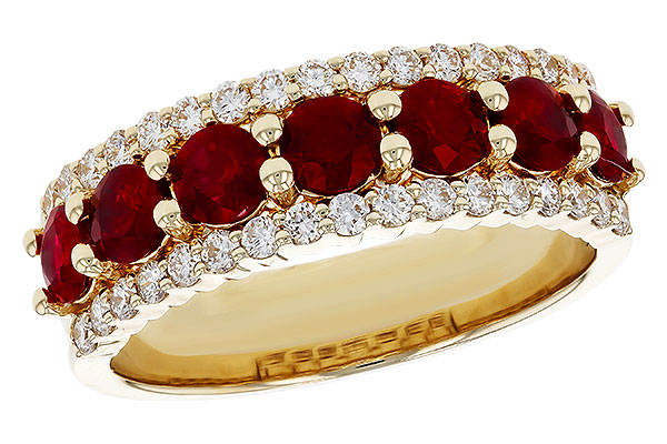 C284-73317: L197-48807 W/RUBY 1.26 TW RUBY 1.70 TGW