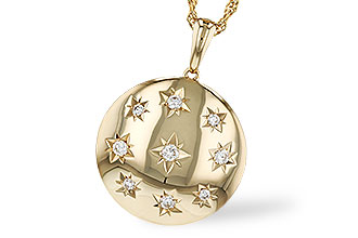 C284-73326: NECKLACE .17 TW