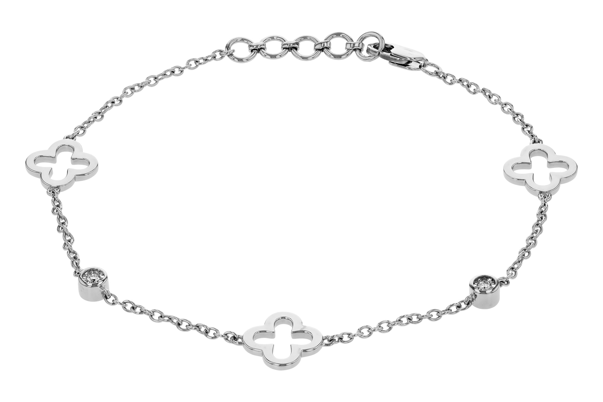 C284-74235: BRACELET .06 TW (7.25")