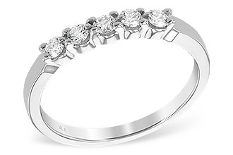 D194-76926: LDS DIA WED RG .25 TW (5 STONES)