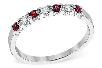 D194-80589: LDS WED RG .18 RUBY .28 TGW