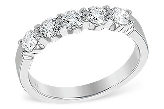 D195-71498: LDS DIA WED RG .75 TW (5 STONES)