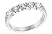 D195-71498: LDS DIA WED RG .75 TW (5 STONES)