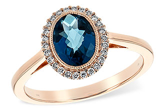 D198-37844: LDS RG 1.27 LONDON BLUE TOPAZ 1.42 TGW