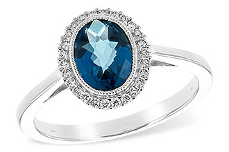 D198-37844: LDS RG 1.27 LONDON BLUE TOPAZ 1.42 TGW