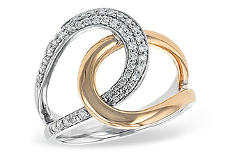 D198-44244: LDS DIA RG .25 TW (WG SHANK/ROSE TRIM)