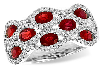 D199-33344: LDS WED RG 1.80 TW RUBY 2.18 TGW