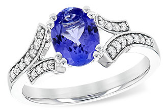 D199-34271: LDS RG 1.15 TANZANITE 1.30 TGW