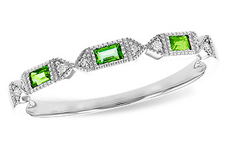 D282-91480: LDS WED RG .10 EMERALD .12 TGW