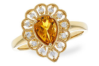 D282-94262: LDS RG .62 CITRINE .75 TGW