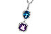 D282-96035: NECKLACE 2.50 SEMI-PREC (AMY,LBT) 2.66 TGW