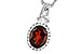 D282-97862: NECK 1.82 GARNET 2.02 TGW (9x7MM GAR)