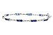 D283-87862: BRACELET 2.10 SAPPHIRE 2.75 TGW (7")