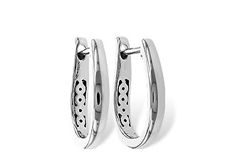 D283-87889: GOLD EARRINGS (15MM)