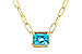 D283-87898: NECKLACE 1.20 SWISS BLUE TOPAZ (18")