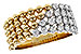 D283-87907: LDS DIA WED RG .50 TW